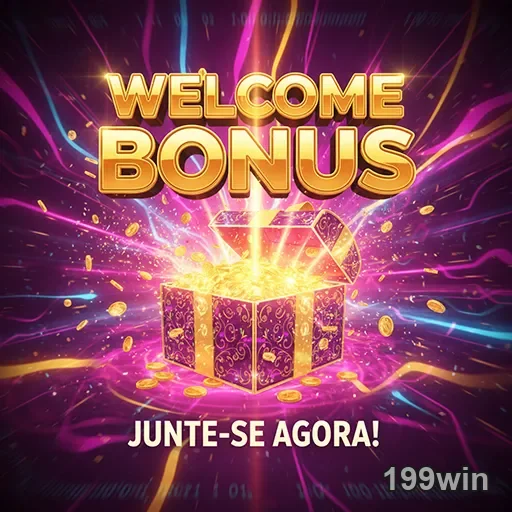 Imagem promocional do site 199win destacando um bônus especial, com elementos visuais atraentes e chamativos.
